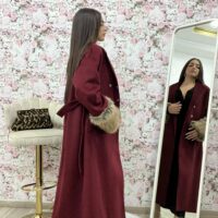 Cappotto con maniche in  pelliccia - immagine 2