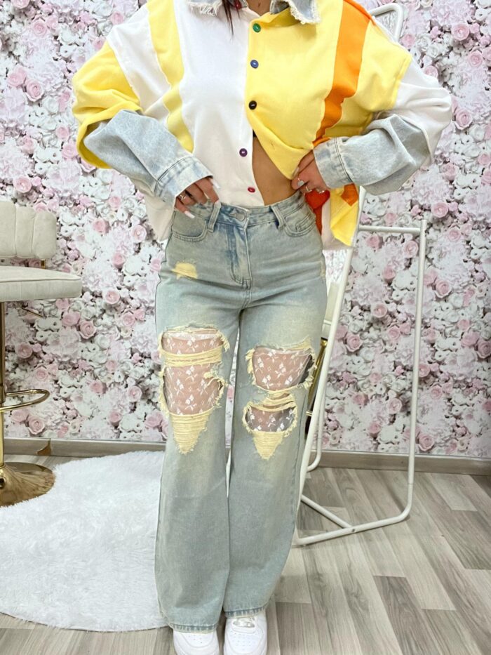 Jeans sabbiato