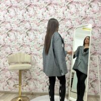 Blazer laminato over - immagine 4